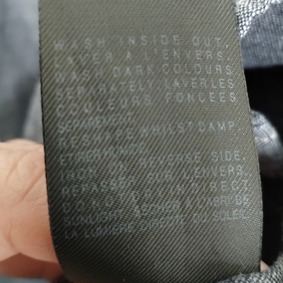 AllSaints SpitalFields Freestone Long Sleeve Shirt Men's Size Medium - Picture 8 of 8